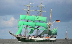 Die Alexander von Humboldt bei der Sail 2010 in Bremerhaven