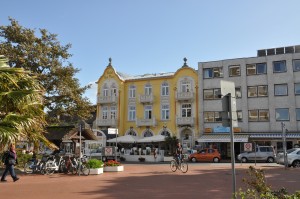 der Marktplatz in Cuxhaven-Duhnen