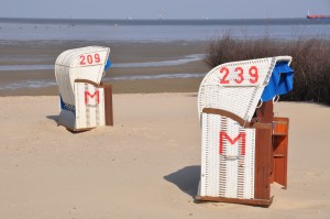 Strand in Cuxhaven-Döse
